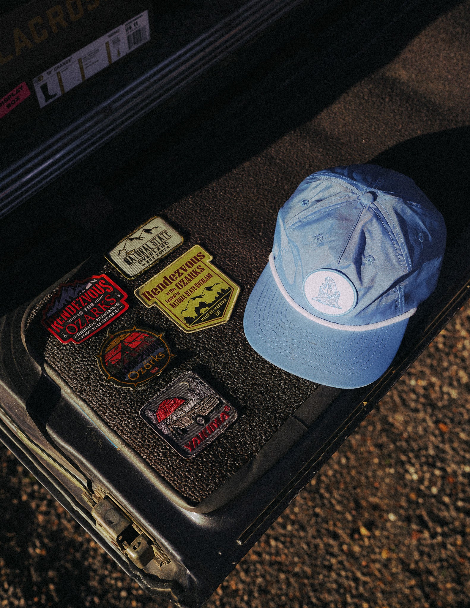 Trout Snapback (Blue)