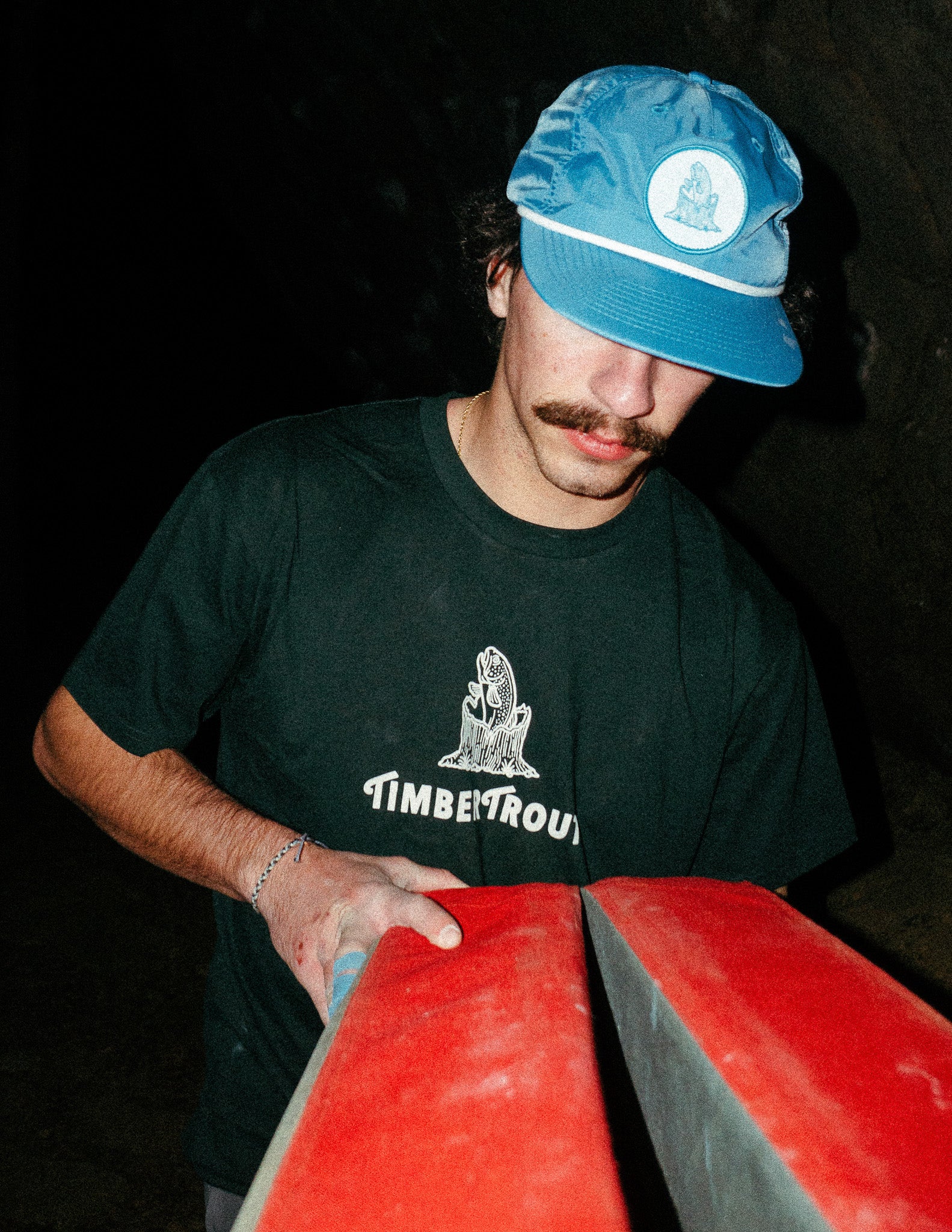 Trout Snapback (Blue)