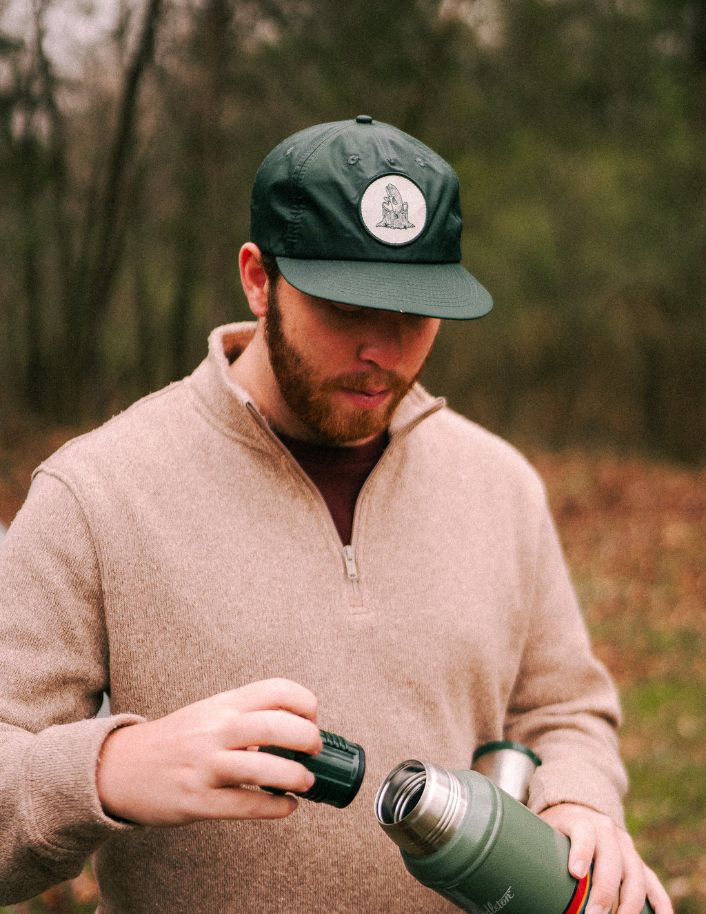 Trout Snapback (Green(