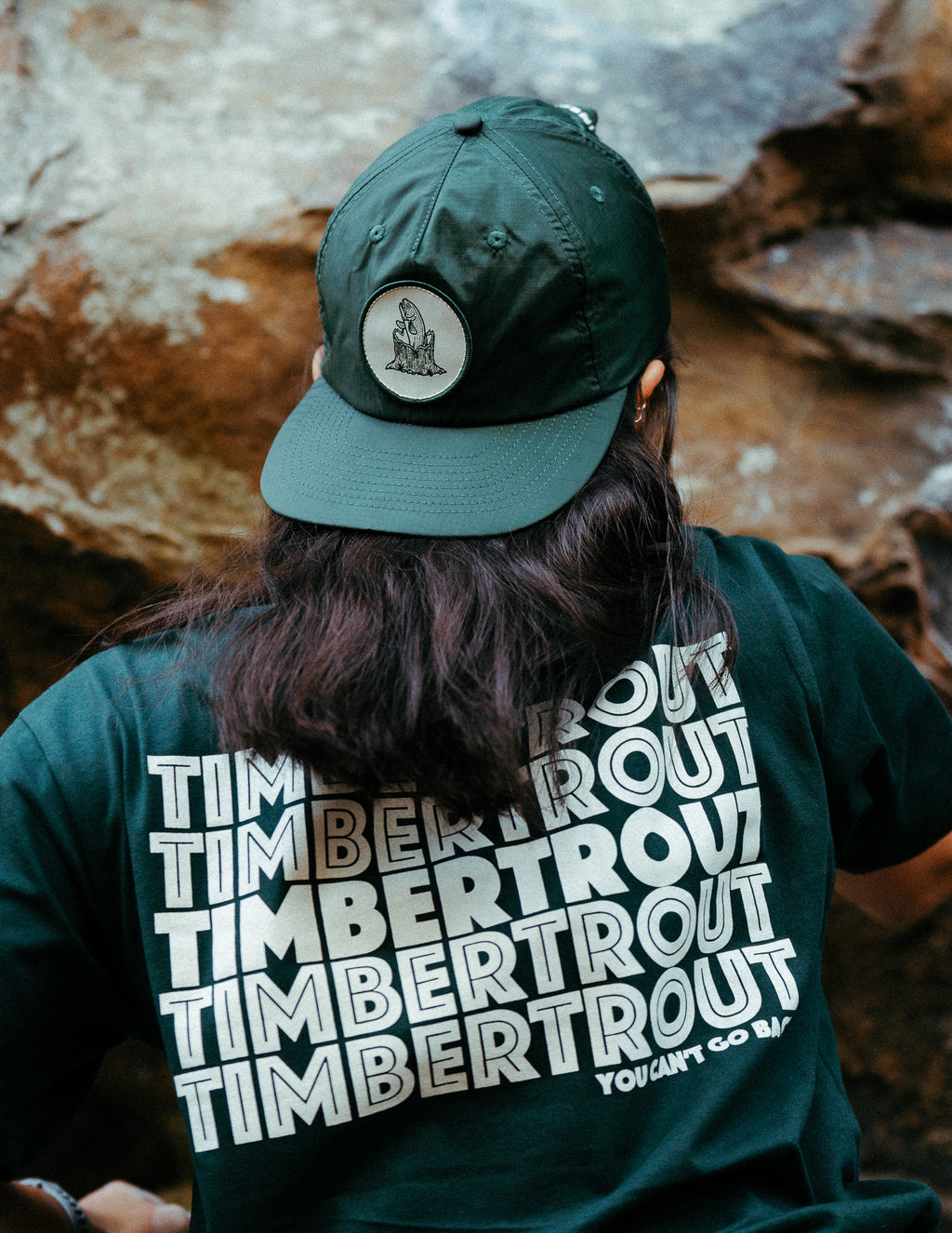Trout Snapback (Green(