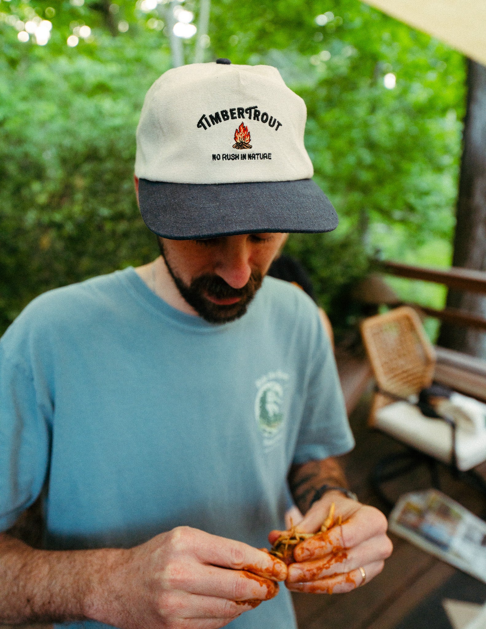 No Rush In Nature Snapback