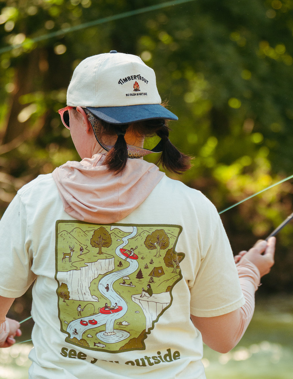 No Rush In Nature Snapback