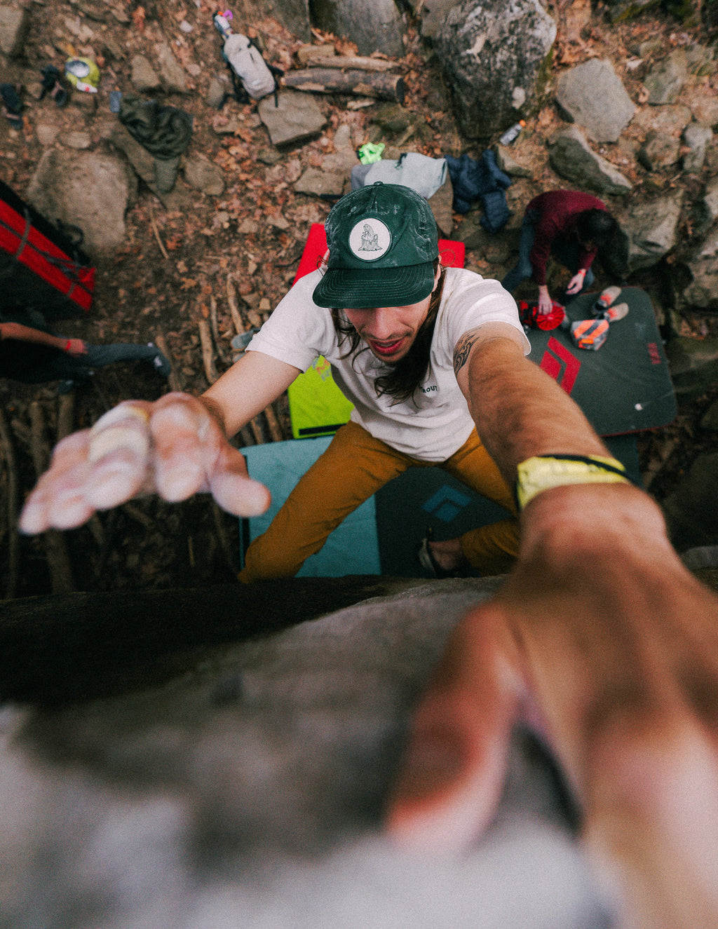 Trout Snapback (Green(