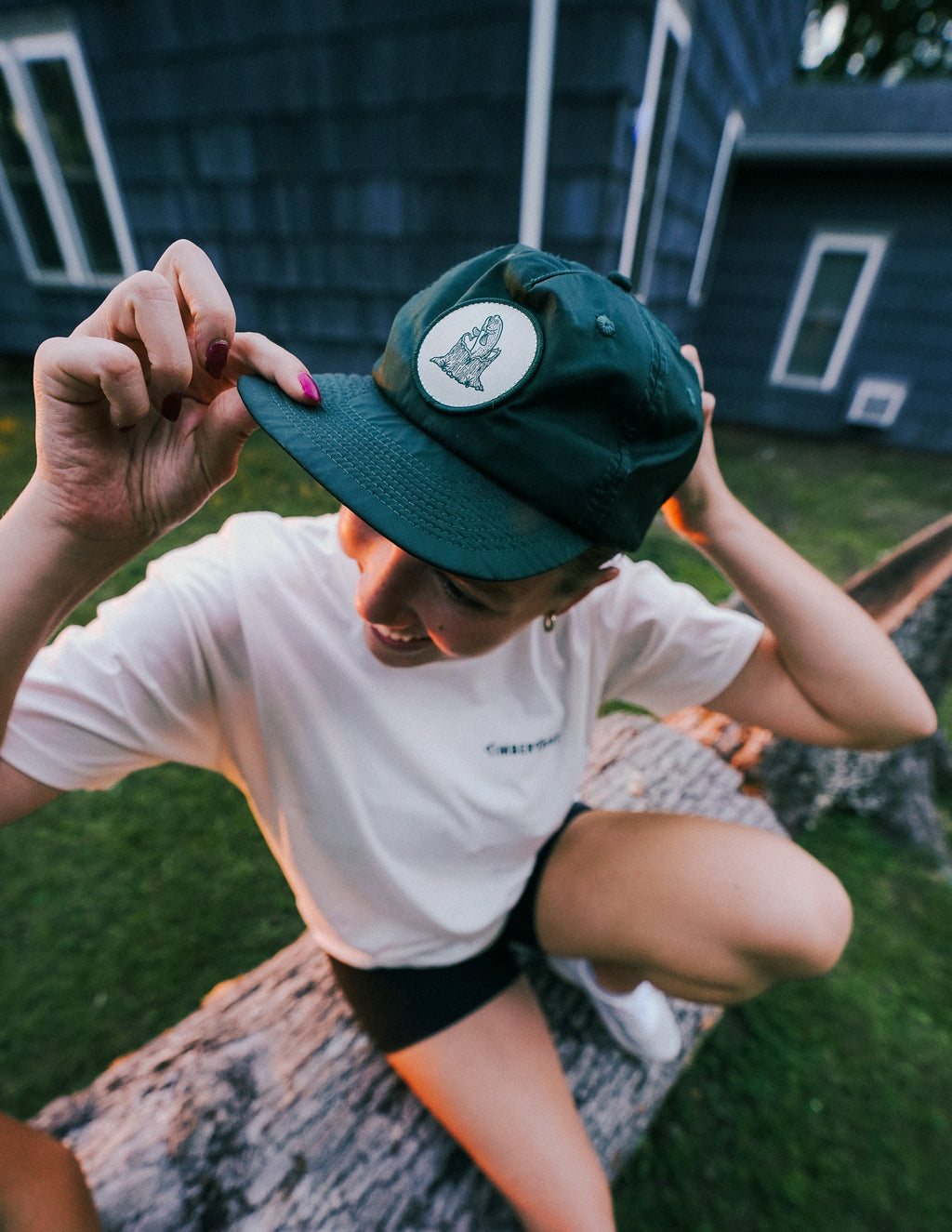 Trout Snapback (Green(